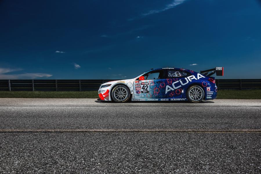  Acura TLX GT Race Car 2014 года  (фото 4 из 11)